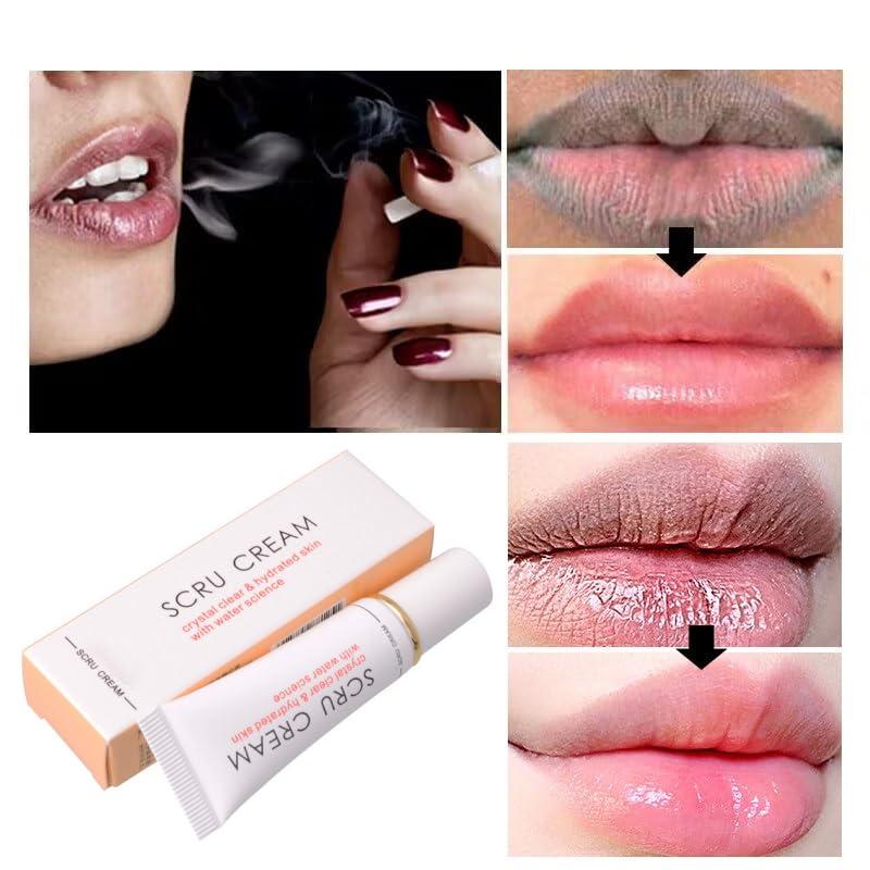 MeXmoB Magic Lip Lighten Scrub Dark Black Lip Removal Exfoliation Pigmentation Fade Dull Pink Lip Balm Brighten Anti-Crack Moisturizing