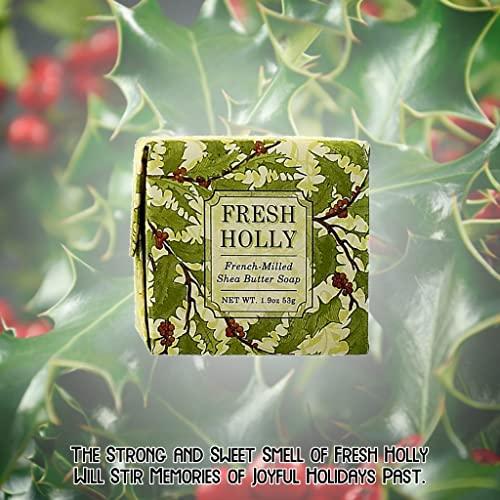 Greenwich Bay Trading Greenwich Bay Trading Christmas Holiday Soap Sampler - Gift Boxed Set of 4 Assorted Scents