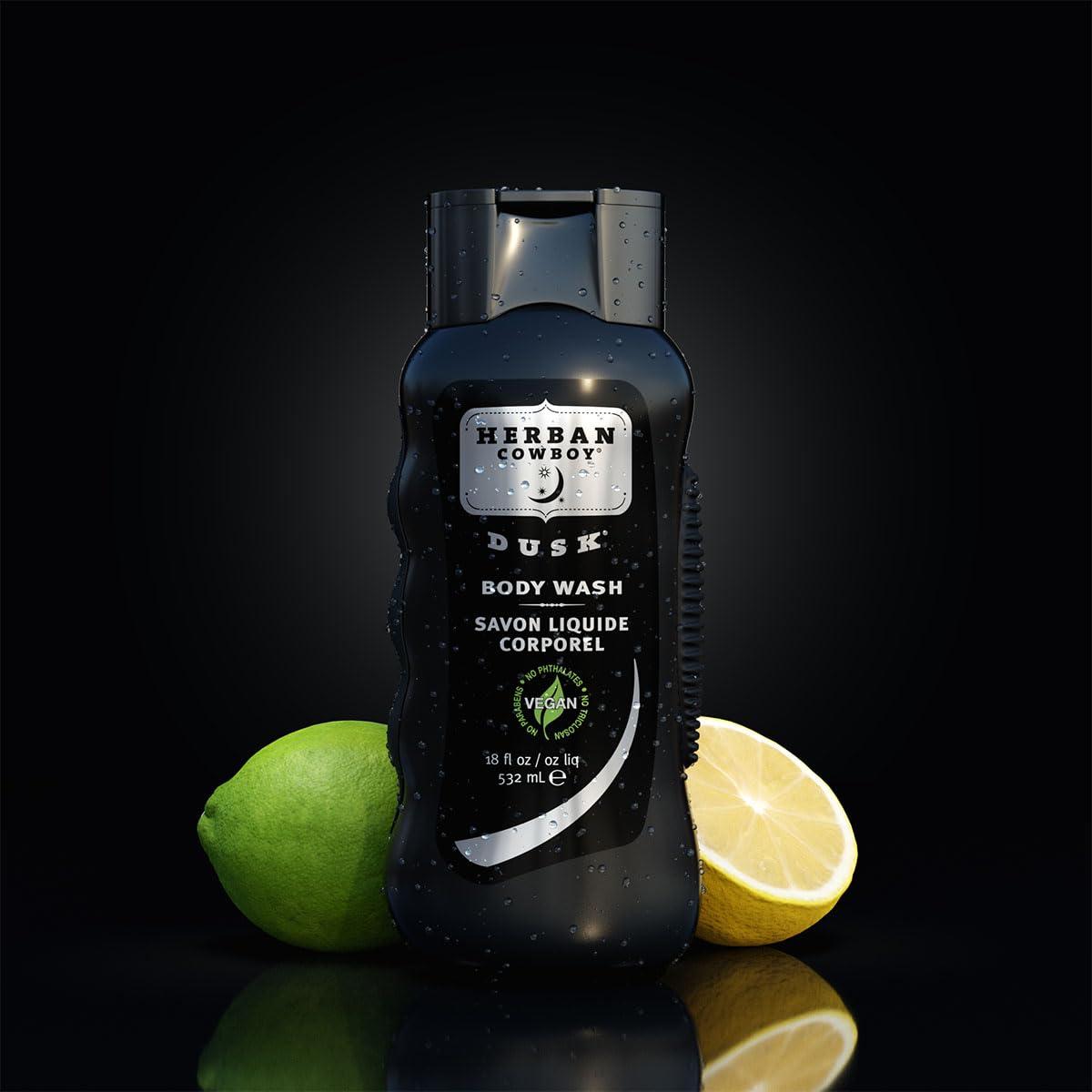 Herban Cowboy Herban Cowboy Dusk Body Wash with Hints of Cedar, Lavendar, Lime, and Sandalwood (18 fl oz)