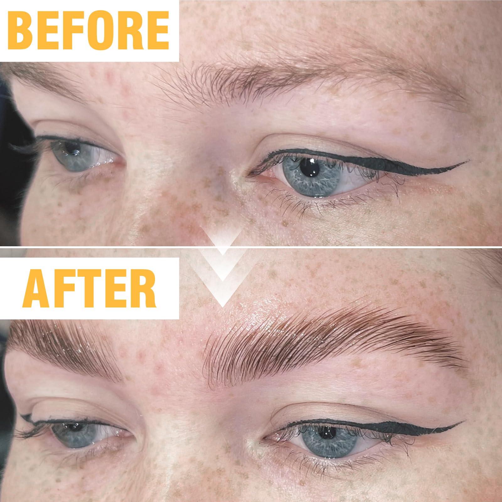 Vivandra Brow Lamination Kit, Mini Eyebrow Lamination Kit At Home DIY, Vivandra Instant Professional Brow Lift Kit For Fuller Thicker Beautiful Eyebrows, Easy to Use and Suitable for Beginners