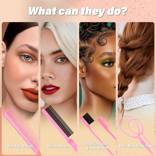 EFLY EFLY Hair Wax Stick, Non-Greasy Styling Pomade for Fly Away, Edge Frizz and Wigs (1)