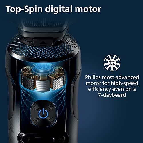 Philips Norelco Philips Norelco S9000 Prestige Electric Shaver with Qi-Charger, Precision Trimmer and Premium Case, SP9872/86