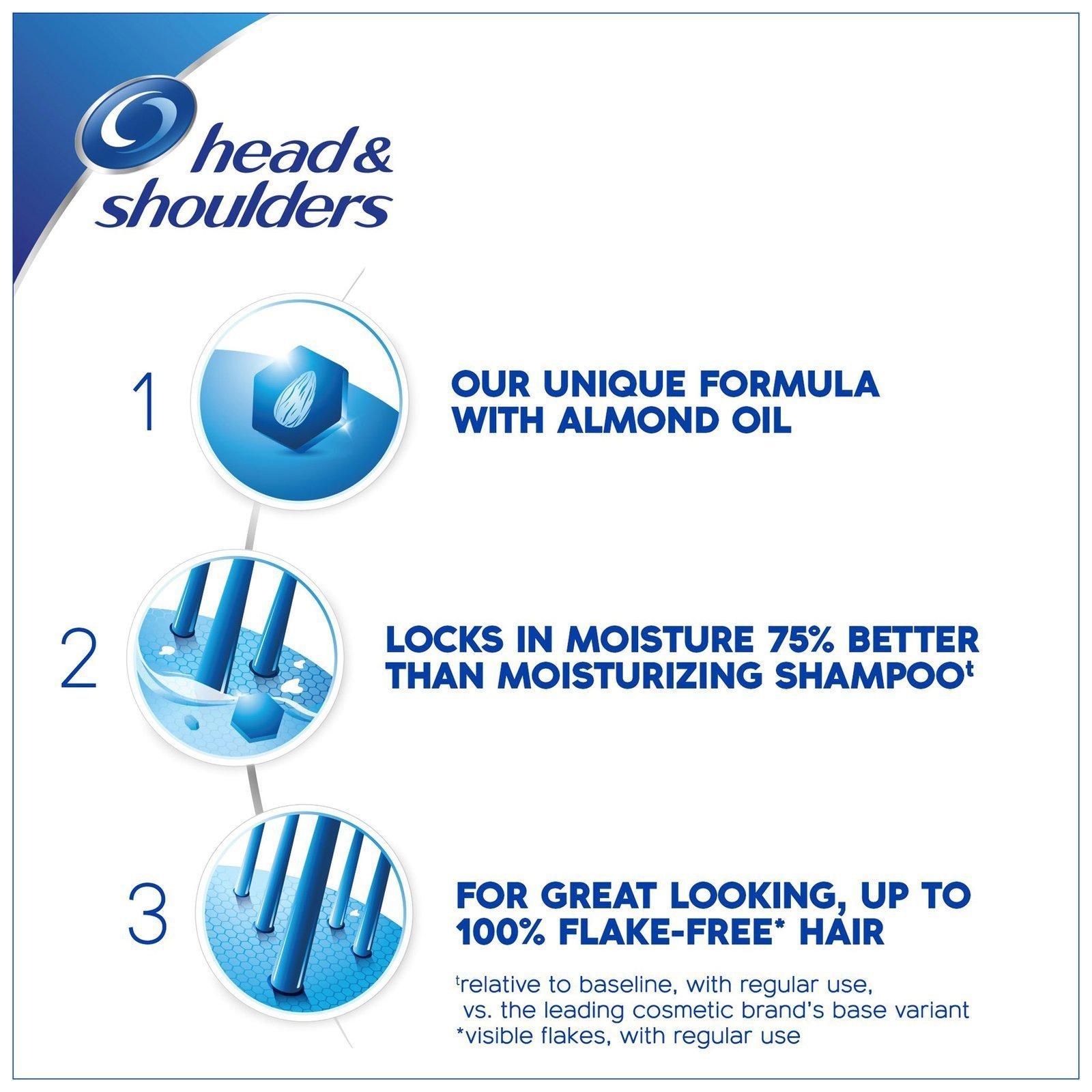 Head & Shoulders Head & Shoulders Dry Scalp Care 2-in-1 Dandruff Shampoo + Conditioner - Almond Oil - 8.45 oz