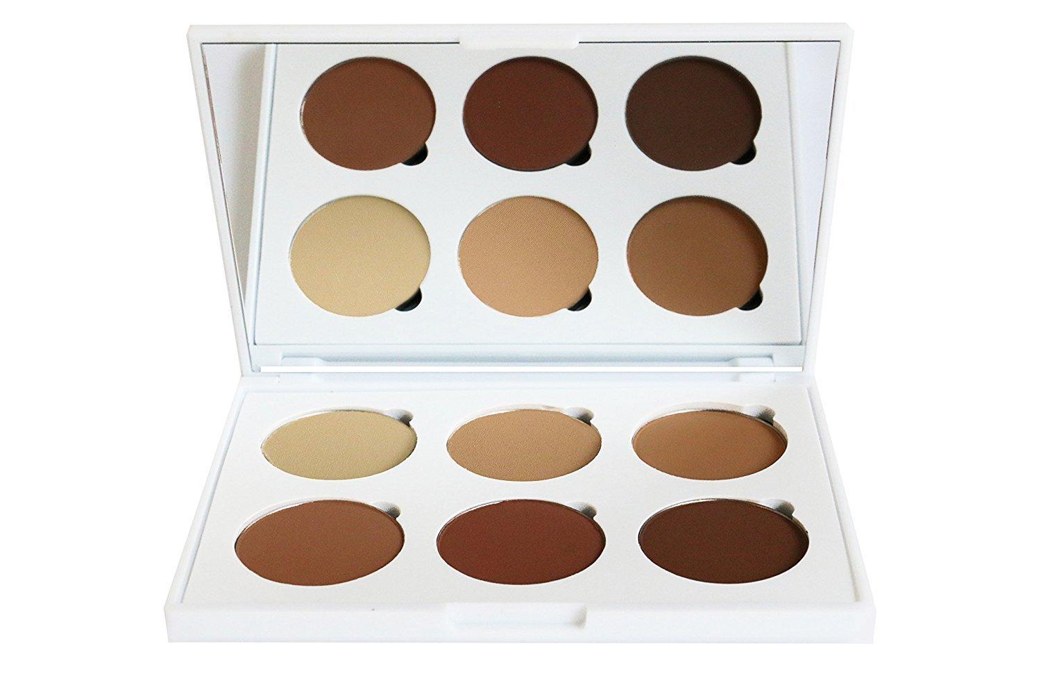 Lagure Lagure Minerals Powder Contour Kit - Premium Bronzer and Contour Palette for Flawless Highlighting and Contouring - Step-by-Step Contour Guide Included