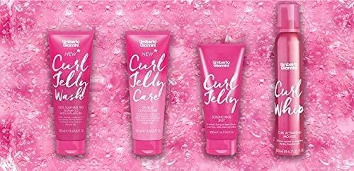 Umberto Giannini Umberto Giannini Curl Whip Curl Activating Mousse - Curl Defining and Frizz Ease Curl Styling Mousse for 2a-4c Curly, Wavy & Coily Hair - Vegan & Cruelty-Free