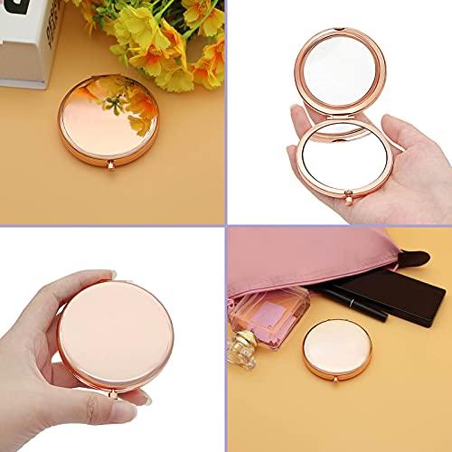 Jielahua 21st Birthday Gifts for Her Best Birthday Gifts for Sister Pocket Mirror Happy 21st Birthday Gift 21 Year Old Birthday Gifts for Daughter Compact Pocket Makeup Mirror Gift for 21st Birthday Girls