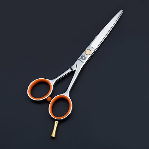 Dream Reach Professional Razor Edge Hair Cutting/Trimming Scissors/Shears - 5.5\" Men\'s Beard & Mustache Scissors with Detachable Finger Inserts