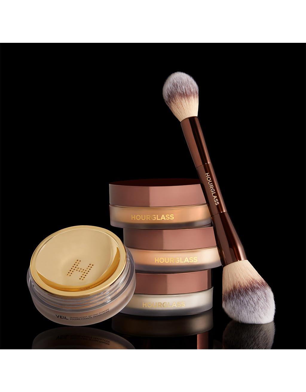 HOURGLASS Hourglass Veil Translucent Setting Powder and Brush Set-Medium