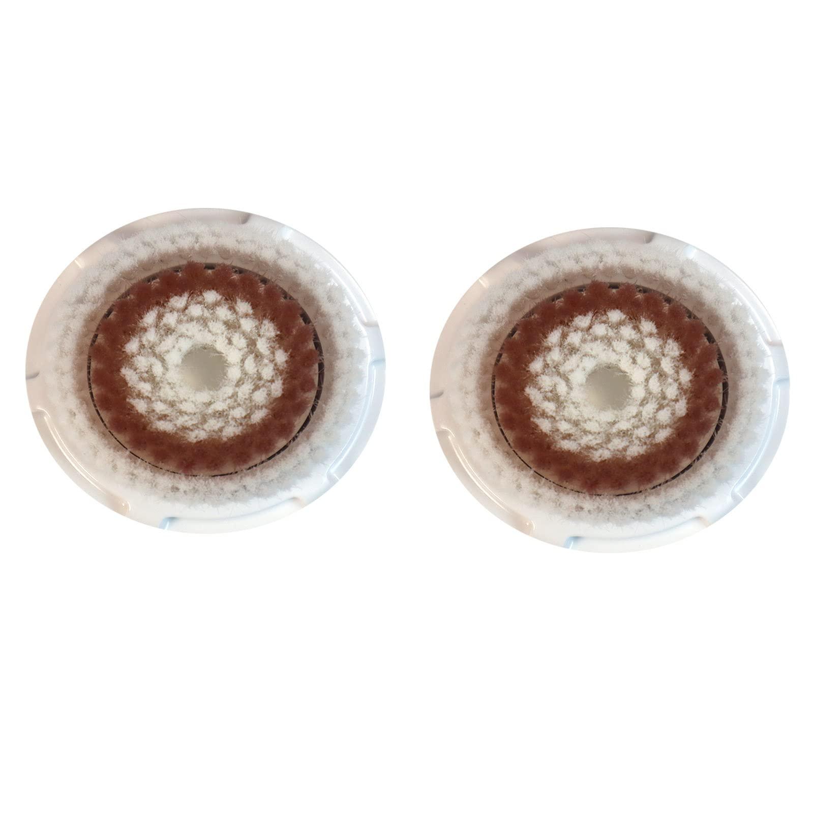 Clarisonic Clarisonic Radiance Facial Cleansing Brush Head Replacement, Compatible with Mia 1, Mia 2, Mia Fit, Smart Profile Uplift and Alpha Fit X, 2 Count