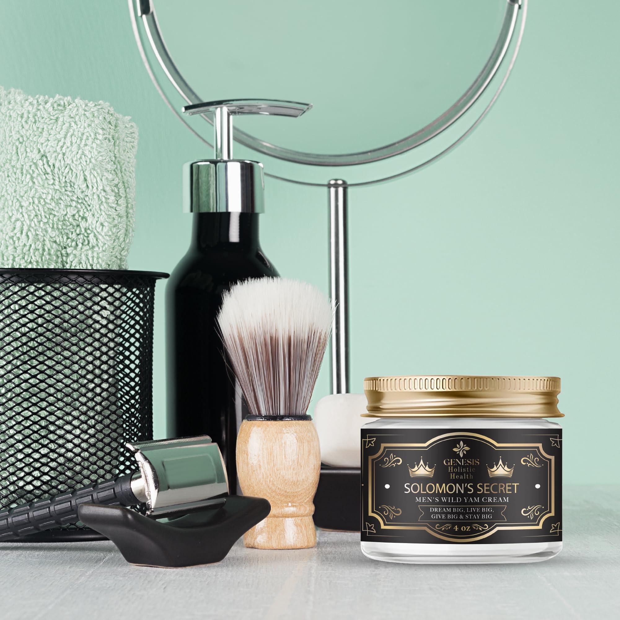 Genesis Holistic Health Genesis Solomon\'s Secret Men\'s Wild Yam Cream - Dream Big, Live Big, Give Big. Natural & Organic designed to boost your game. 4oz; Made in the USA