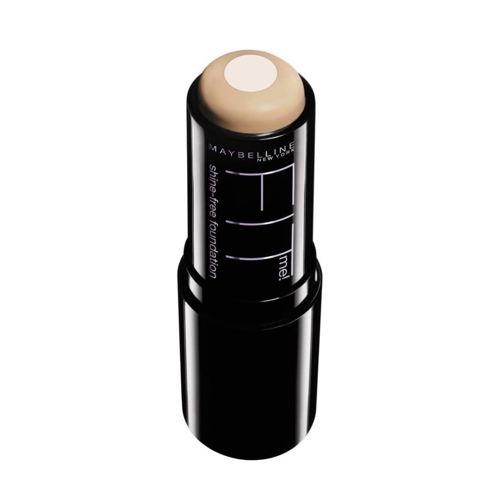 Maybelline New York Maybelline Fit Me Shine-Free + Balance Foundation Stick, Multi-Use Face Makeup and Contour Stick For Natural, Matte Coverage, Classic Ivory, 1 Count