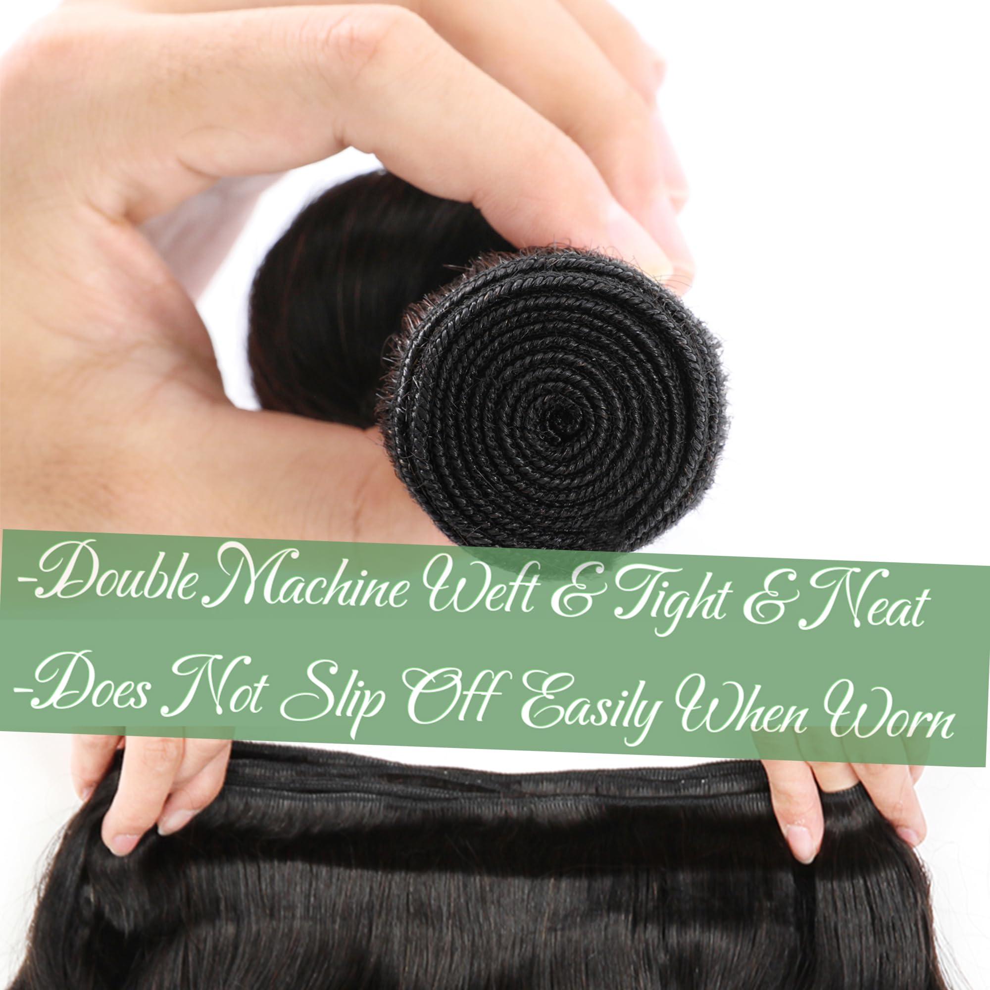 beauty youth Beauty Youth Deep Curly Human Hair 3 Bundles(16 14 12inch)100% Unprocessed Brazilian Virgin Deep Wave Hair Weave 3 Bundles Human Hair Deep Curly Hair Extensions Natural Color