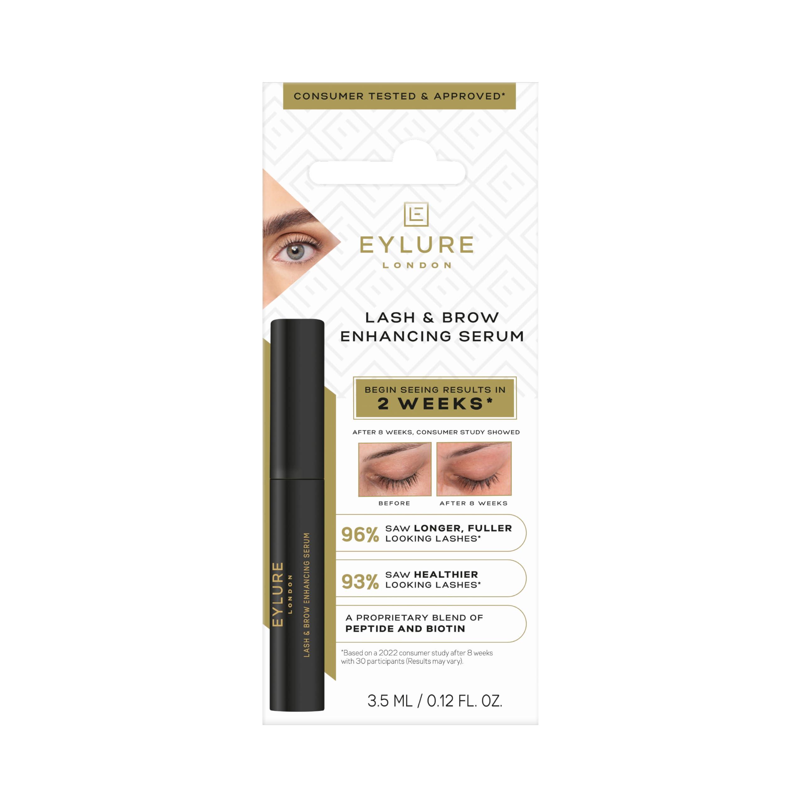 Eylure Eylure 2in1 Lash & Brow Enhancing Serum, 3.5 ml | See Results in 2 Weeks Clear