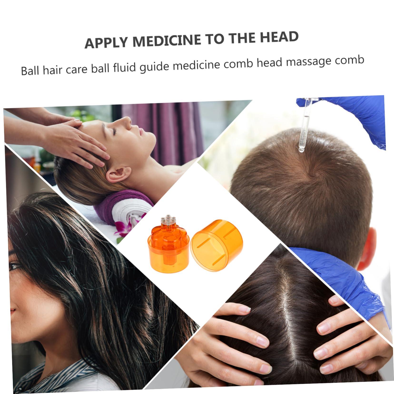 LALADEFIEE LALADEFIEE Scalp Massage Applicator Scalp Serum Roller Bottle Hair Growth Serum Applicator for Hair Random