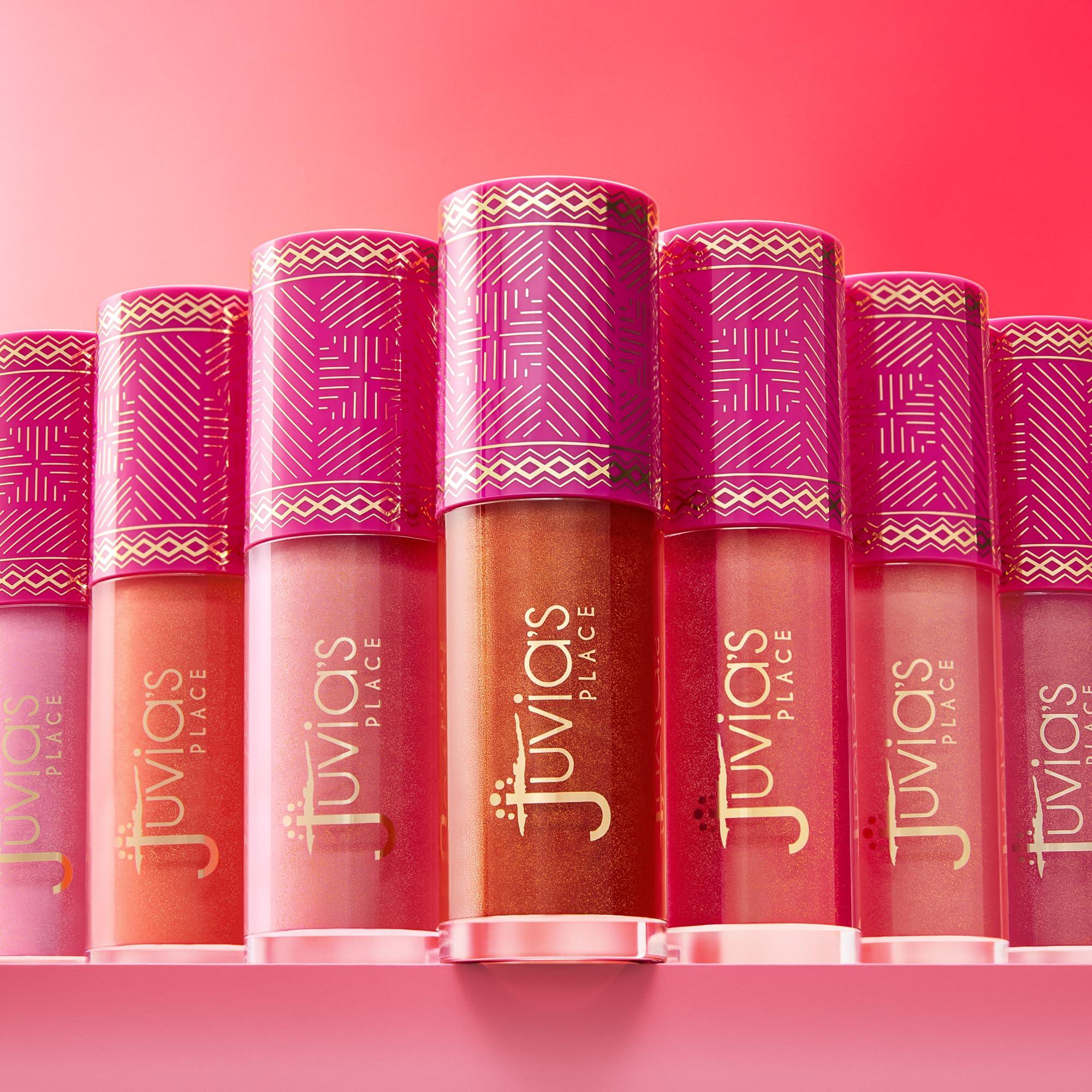 Juvia\'s Place Juvia\'s Place Blushed Liquid BlushLighter Rose Glow - Liquid Blush for Cheeks with Luminous Glow, Long-Wearing, Buildable & Highly-Pigmented Makeup Blush, Easy to Blend Liquid Blush