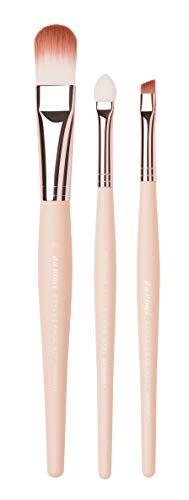 da Vinci Brushes da Vinci Cosmetic Series "Style" Set 4837 - 3 Brush Set with luxury case - Contains Foundation Brush, Eyebrow Liner & Applicator - Made in Germany