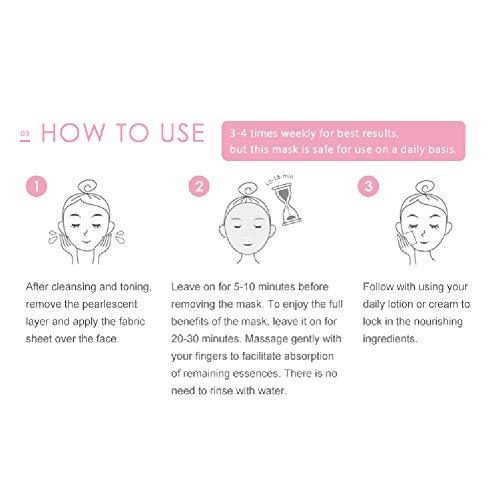 My Beauty Diary My Beauty Diary-Squalene Restorative Hydrating Facial Mask, Ultra Repairing and Lustrous Radiancw for Mature and Aging Skin (8 Combo Pack)