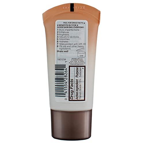 Maybelline New York Maybelline Dream Fresh BB 8-in-1 Beauty Balm Skin Perfector SPF 30, Medium 1 oz (Pack of 2)