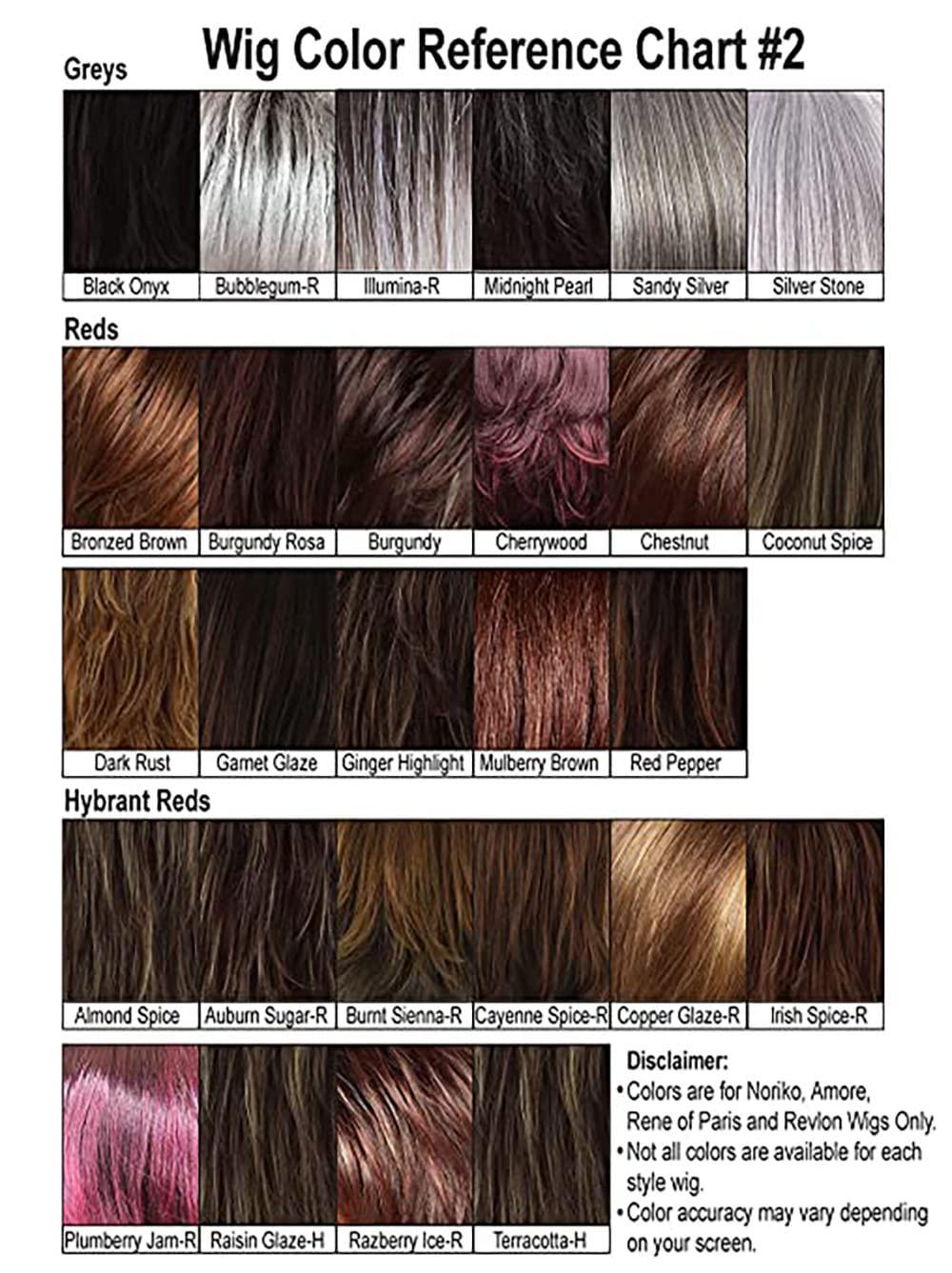 Noriko Noriko Angelica Synthetic Wig by Rene of Paris and Wig Lift Comb - Bubblegum-R - Bundle 2 Items