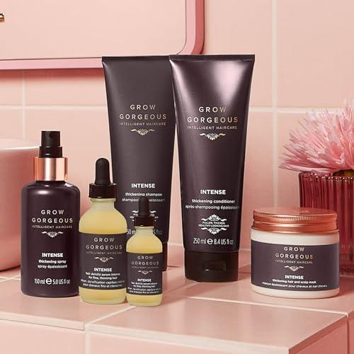 Grow Gorgeous Grow Gorgeous Intense Thickening Hair Shampoo - With Biotin and Niacinamide - Caffeine-enriched - For Thicker and Healthier Hair - Vegan, 25 fl oz