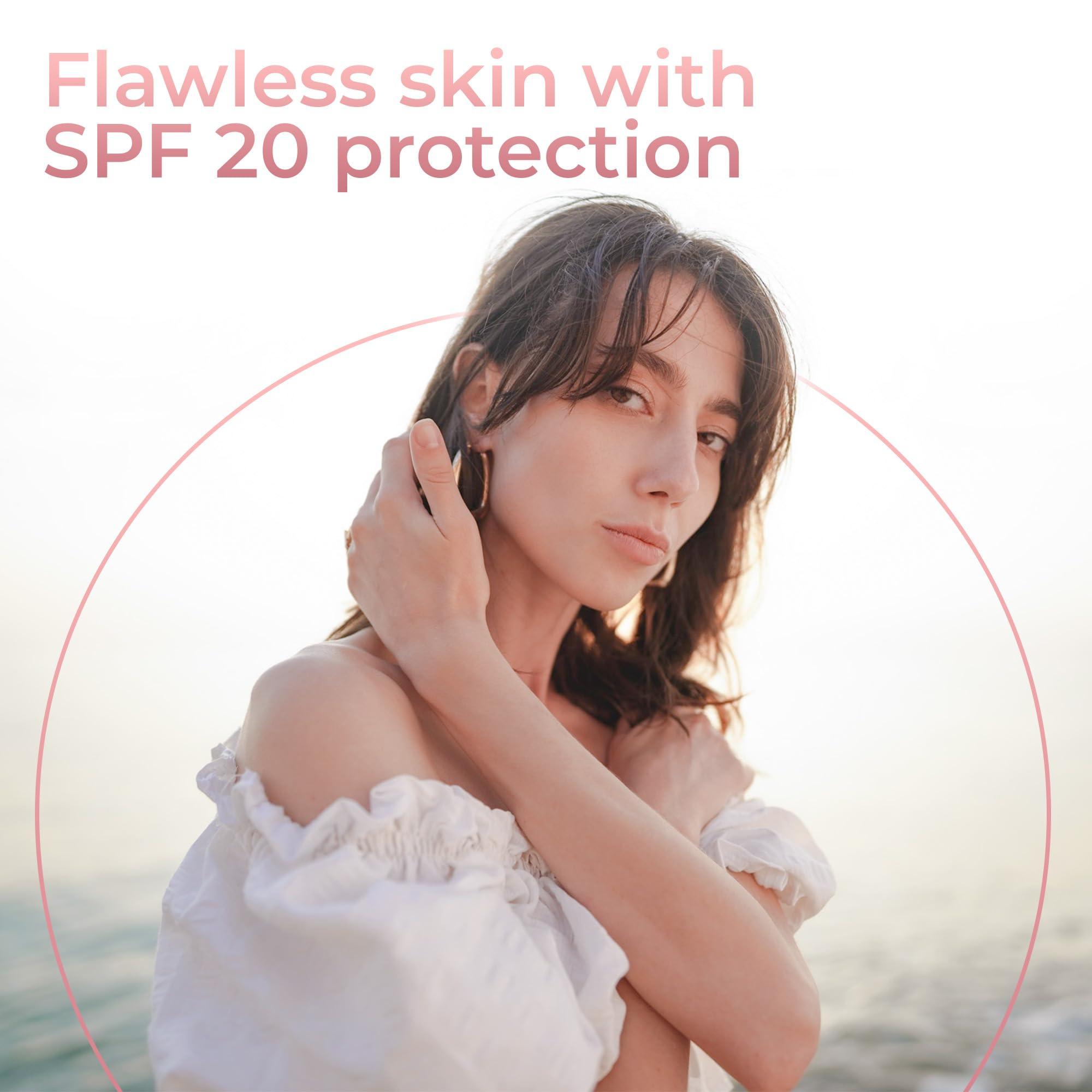 Sweet Face Minerals Medium Shade Concealer Powder for Dark Circles(5gm Sample Size Jar) by SweetFace Minerals, High Coverage Concealer, Under Eye Concealer for Mature Skin, SPF 30 Concealer, Skin Foundation Concealer