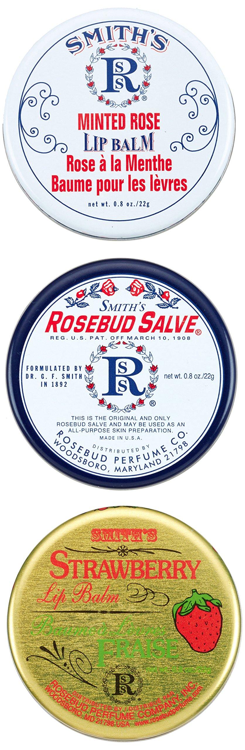 Rosebud Rosebud Three Lavish Layers Lip Balm, 0.8 Ounce