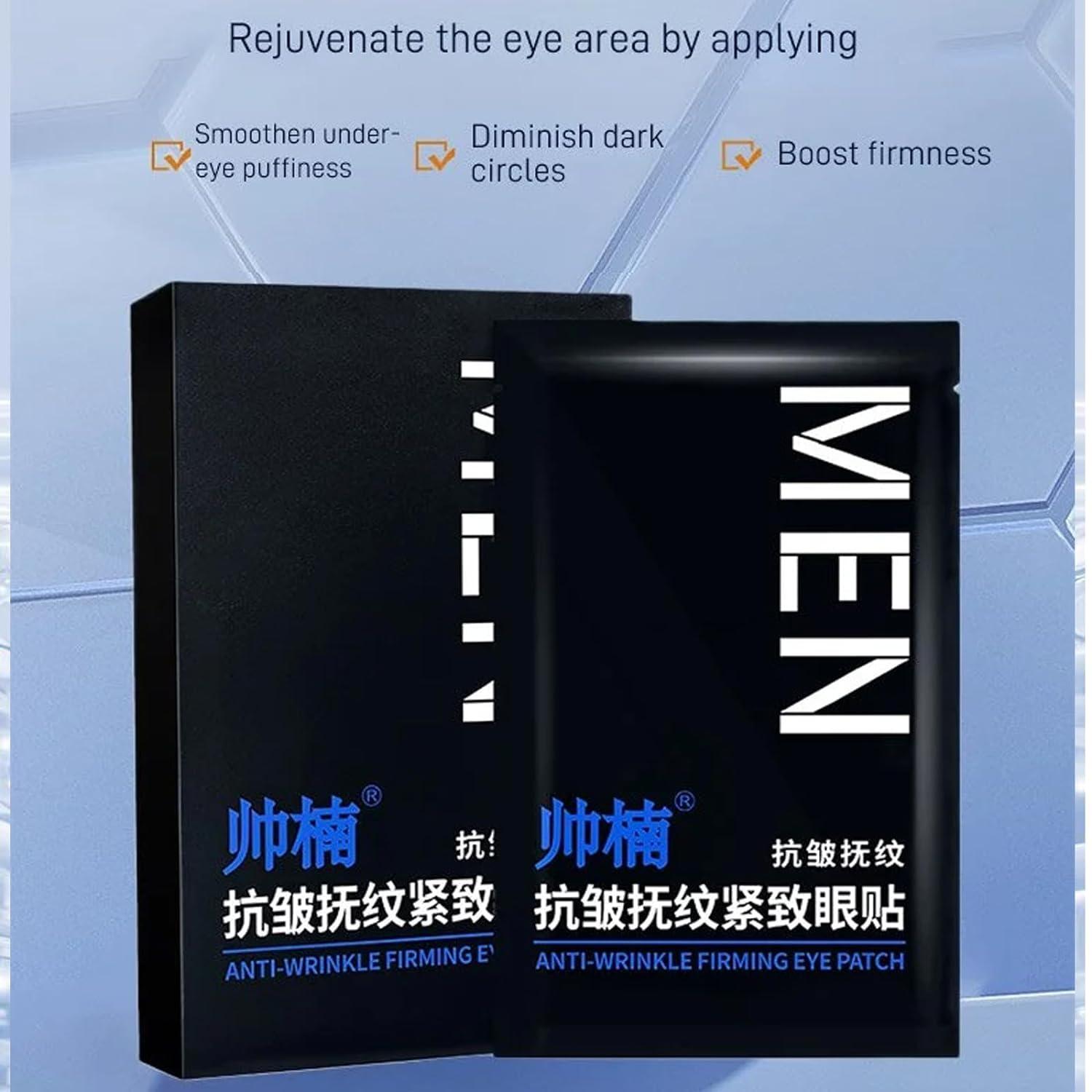 Qiuumey Qiuumey Eye Bag Removal Patch Japanese - Men Anti-Wrinkle Firming Eye Bag Patch Shuai Nan, Eye Bags and Dark Circles Firming Patch, Eye Bags Removal Branded Eye Bags Dark Circles Firming Patch