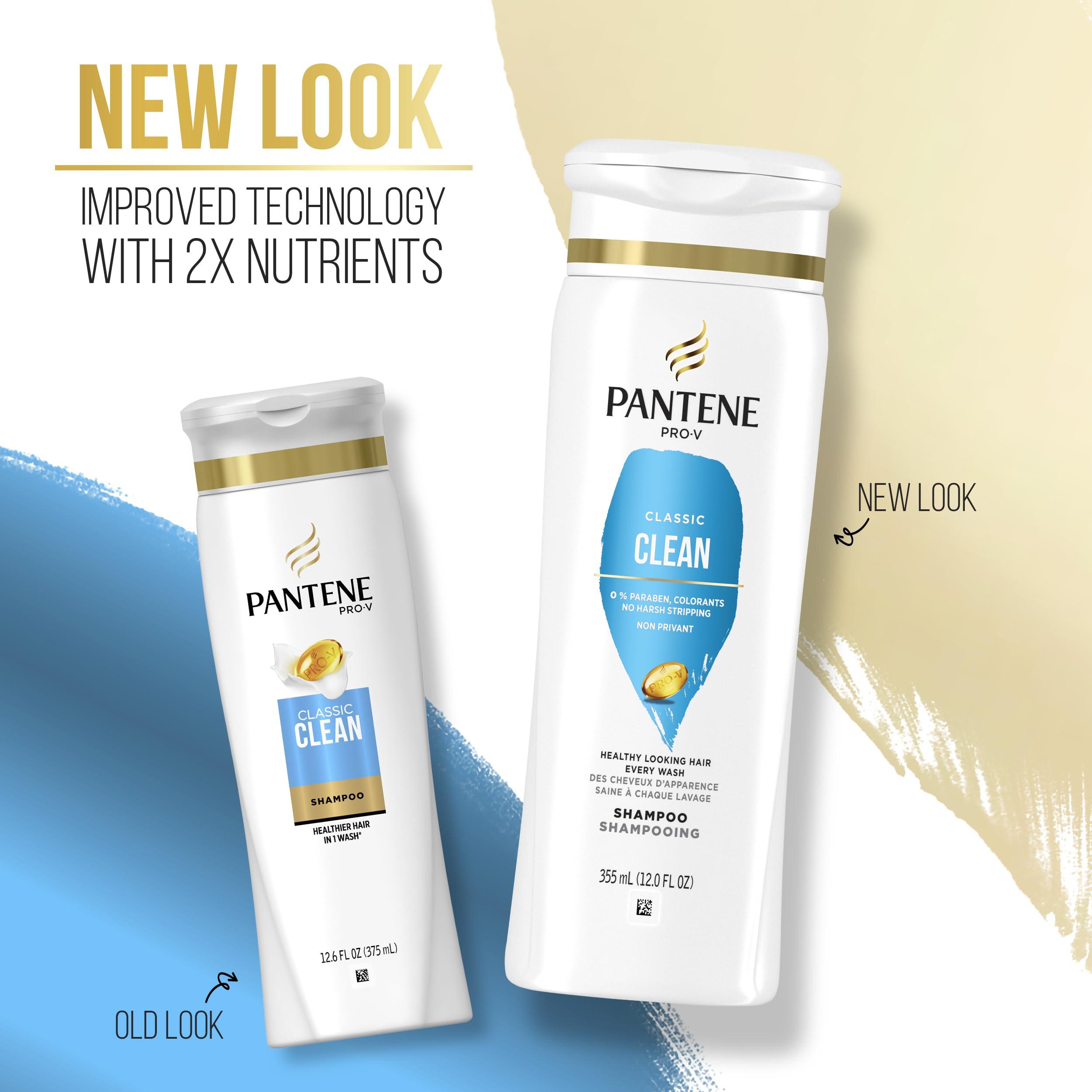 Pantene Pantene PRO-V Classic Clean Shampoo, 12.0oz