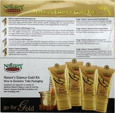 Nature's Essence Nature's Essence Gold Facial Kit - Medium Pack(170 g + Free 42.5 g Extra) 212.5 g(Set of 4)