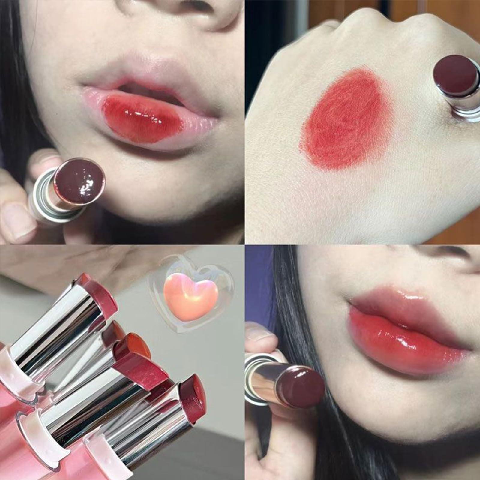 YYHHJUYG YYHHJUYG Herorange Lip,Herorange Lipstick,Herorange Jelly Lipstick,Long Lasting Jelly Lip Gloss Waterproof Non-Sticky Cup,Lip Tint Hydrating, Moisturise and Lighten Lip Lines (#2)