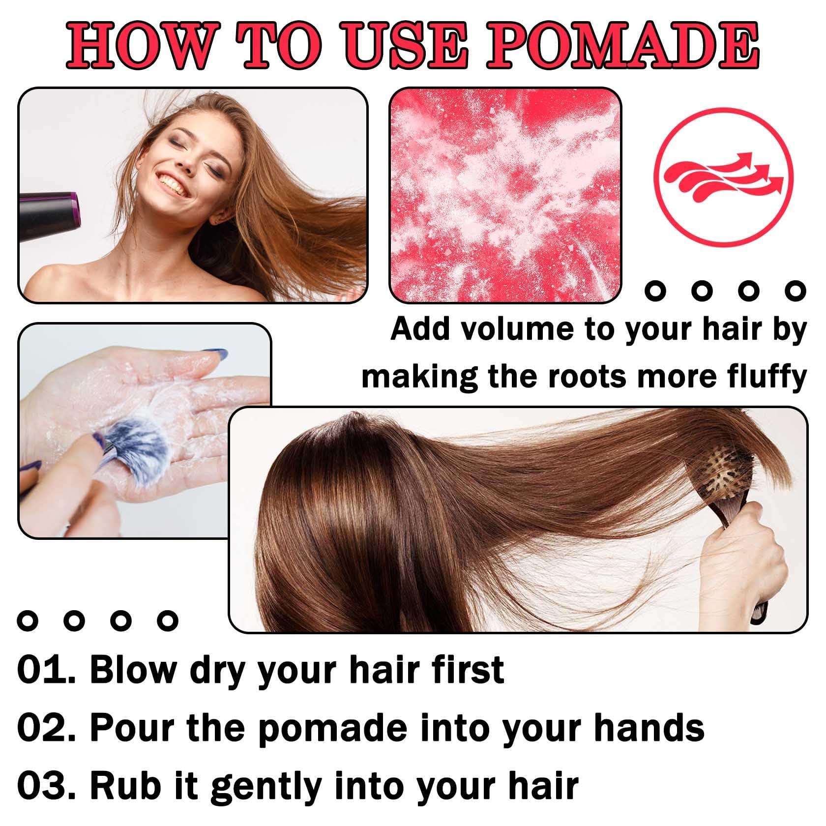 DWDiWen DWDiWen Hair Styling Powder Set,2PCS Hair Volume Powder for Fluffy & Matte Hair,Refreshing Strong Hold Soft Hair Texture Powder for Men & Women,Long Lasting,Non-greasy