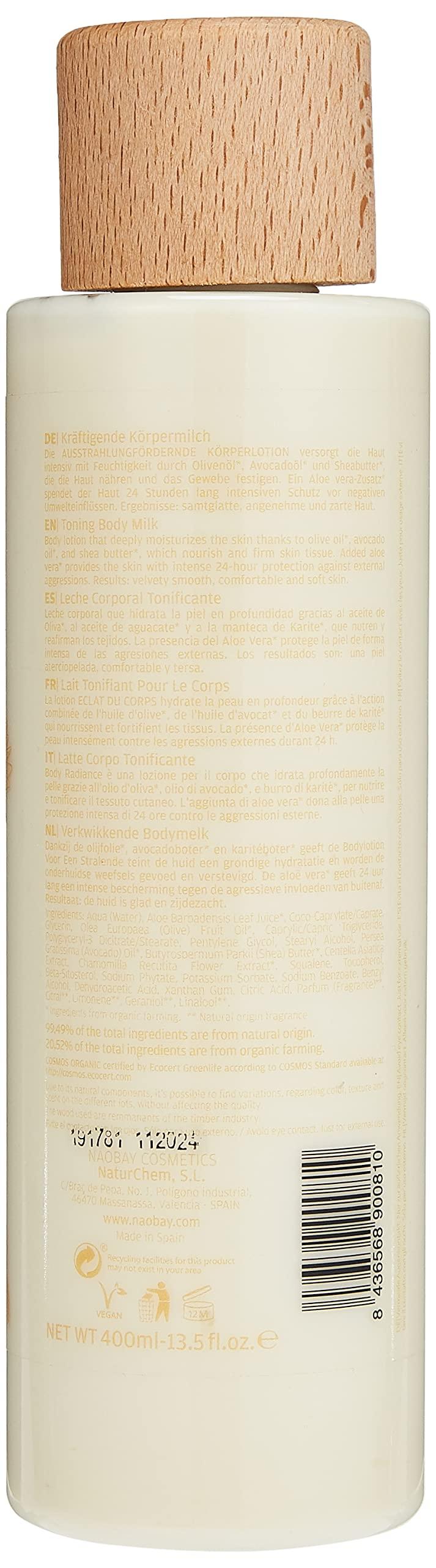 Naobay Natural Organic Body Radiance Lotion Naobay
