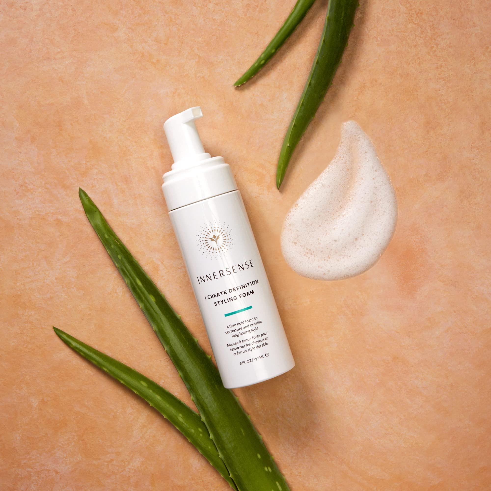 INNERSENSE INNERSENSE Organic Beauty - Natural I Create Definition Styling Foam | Clean Haircare For Long-Lasting Curls (6 fl oz | 177 ml)