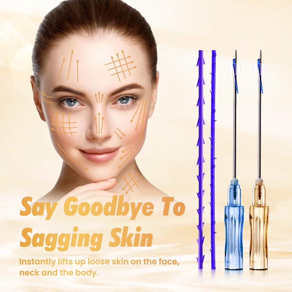 Aoru thored Pdo Cog Thread For Face Lift/Whole Body Lifts Molding Cog Thread/Pdo Cog Thread 100mm Sharp(Molding sharp 19G 100MM) (20pieces)