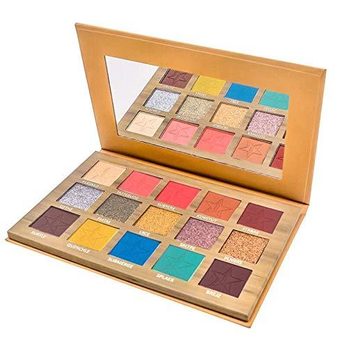 Boskicosmetics Boskicosmeticse Thirsty Eyeshadow Palette, Matte Glitter Shimmers