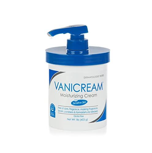 Vanicream Vanicream Moisturizing Skin Cream with Pump Dispenser - 16 fl oz (1 lb) - Moisturizer Formulated Without Common Irritants for Those with Sensitive Skin