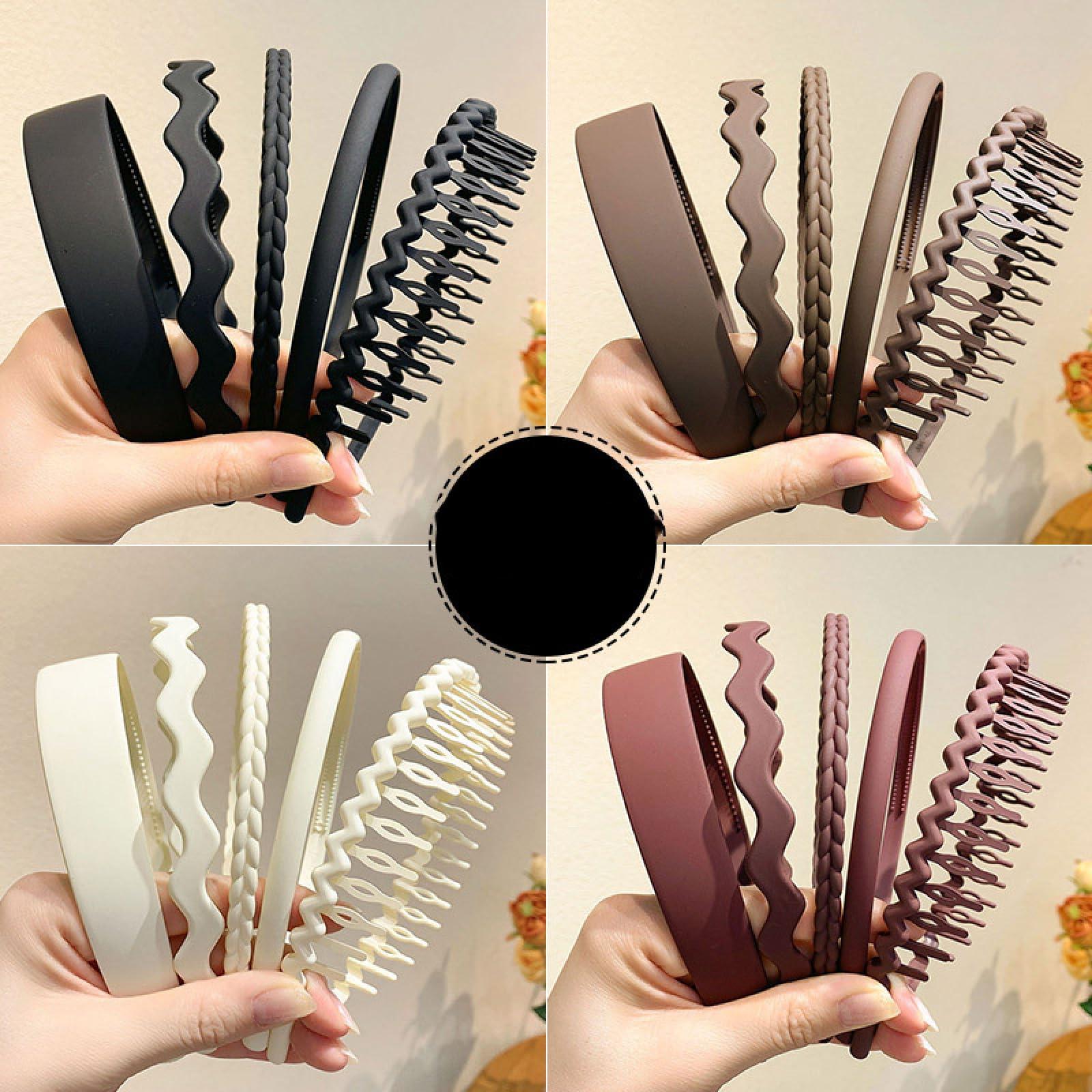 COMOCE COMOCE Scrub Headbands, Women's Teeth, Anti-Slip Broken Hair, Pressed Hair, face wash, Headbands, mask, Special Hairpins, Summer Hair Bundles, Headwear