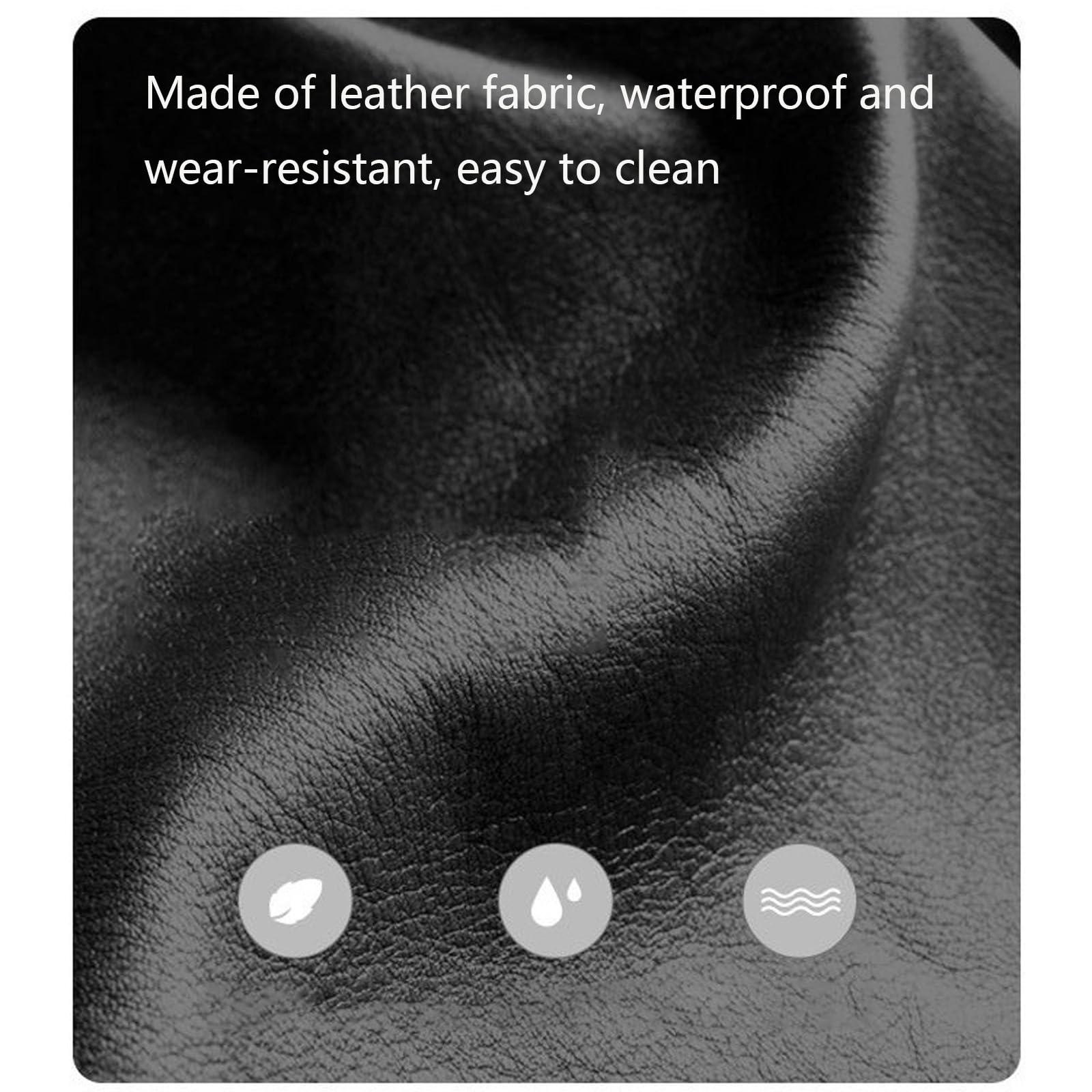 Generic Adjustable Heavy Duty Stool - Rolling Stools with Wheels - Swivel Stools Backless Chair for Beauty Hair Salon Spa Home Kitchen Office Shop Massage (Brown)