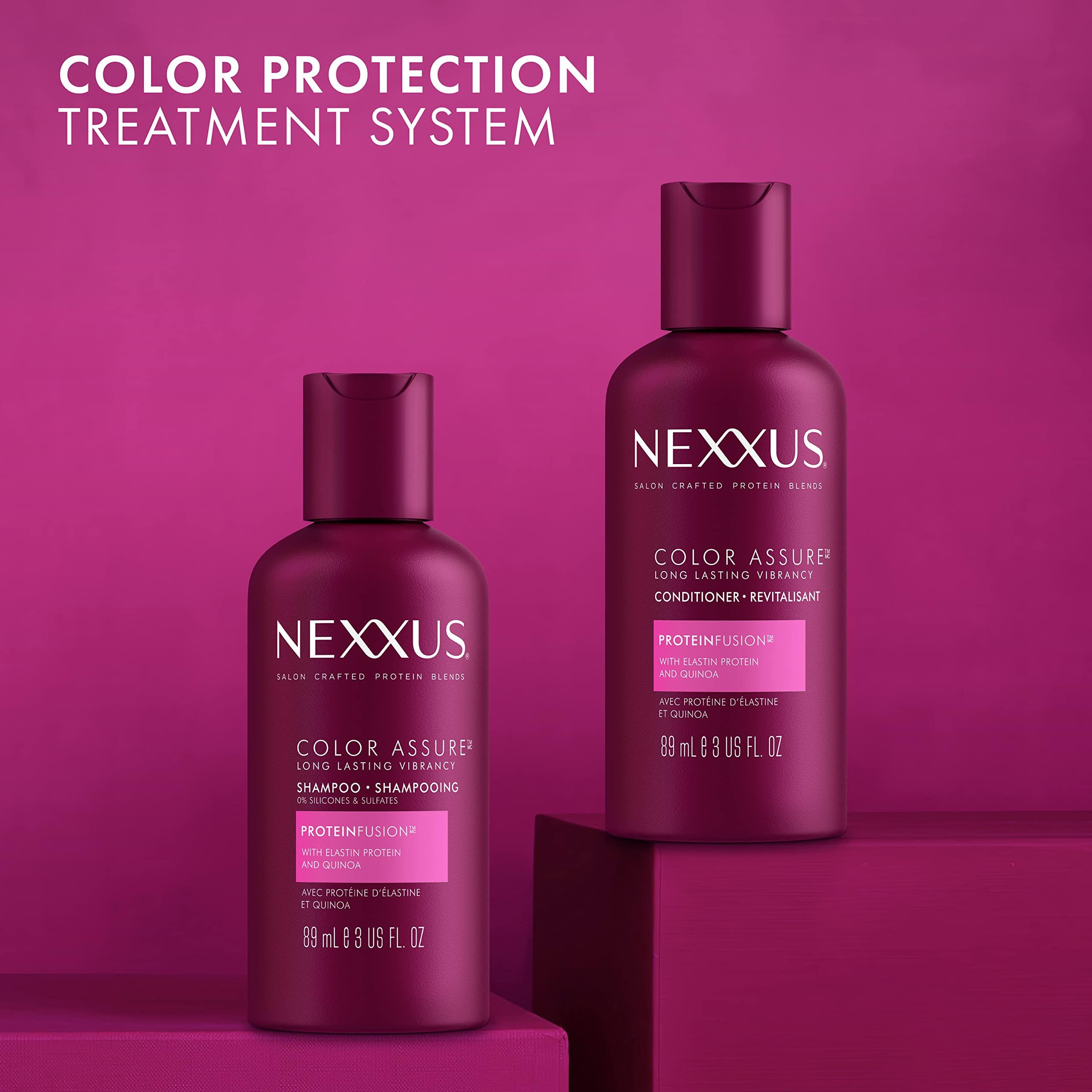 Nexxus Nexxus Hair Color Assure Sulfate Free Shampoo with ProteinFusion, 12 Count For Colored Treated Hair Color Shampoo 3 oz