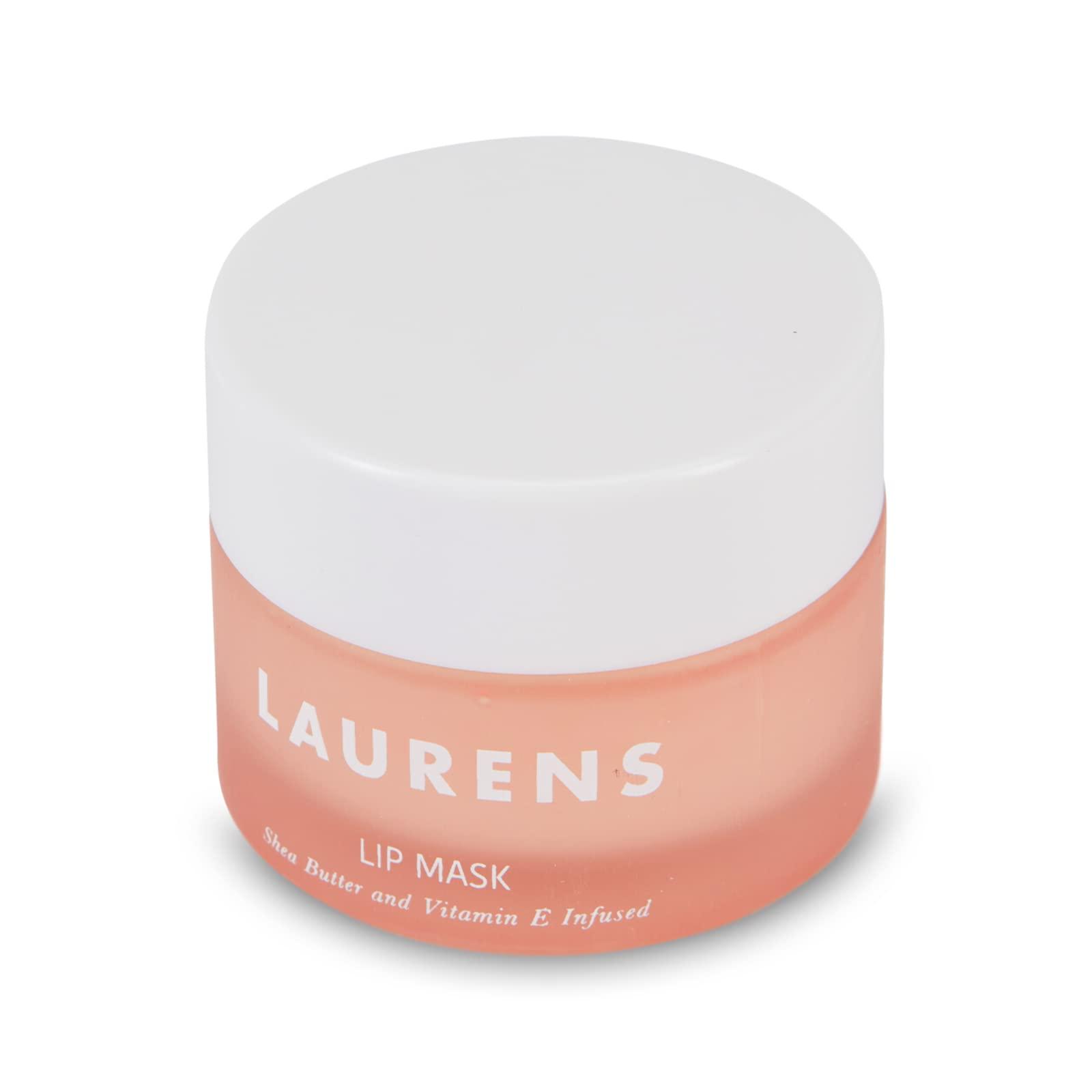 LAURENS BY LAUREN SORRENTINO Lip Mask From Skincare By Laurens- Soothing Moisturizer Lip Care & Plumping Mask With Shea Butter, Ascorbic Acid, Citric Acid & Vitamin E- Moisturizes & Soothes Dry Skin & Chapped Lips- 0.5 fl oz