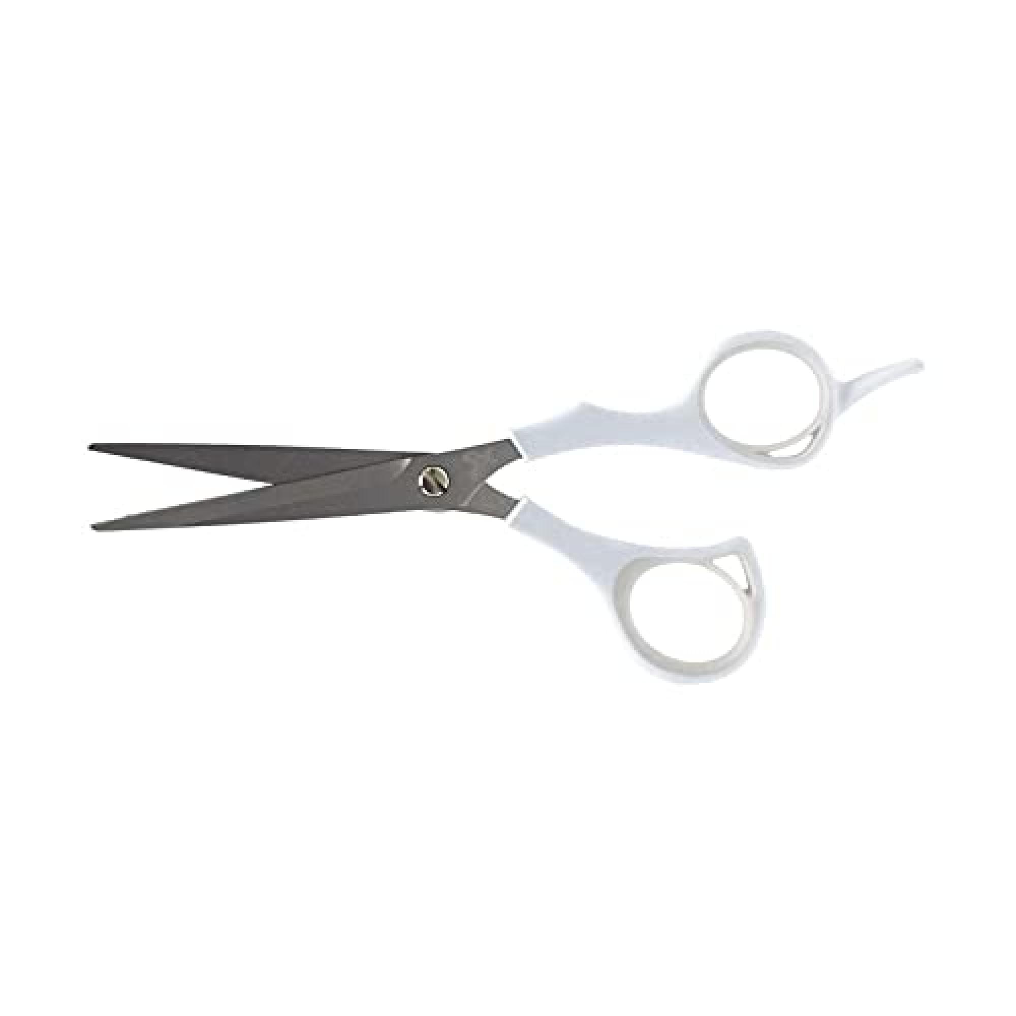 Cricket Cricket Style Xpress Minimalistic Mod Hair Cutting Scissors - Sharp Micro-Serrated Beveled Blades, Stainless Steel Shears Hair Scissors - Wet & Dry Use, Barber Accessories - 5.75"