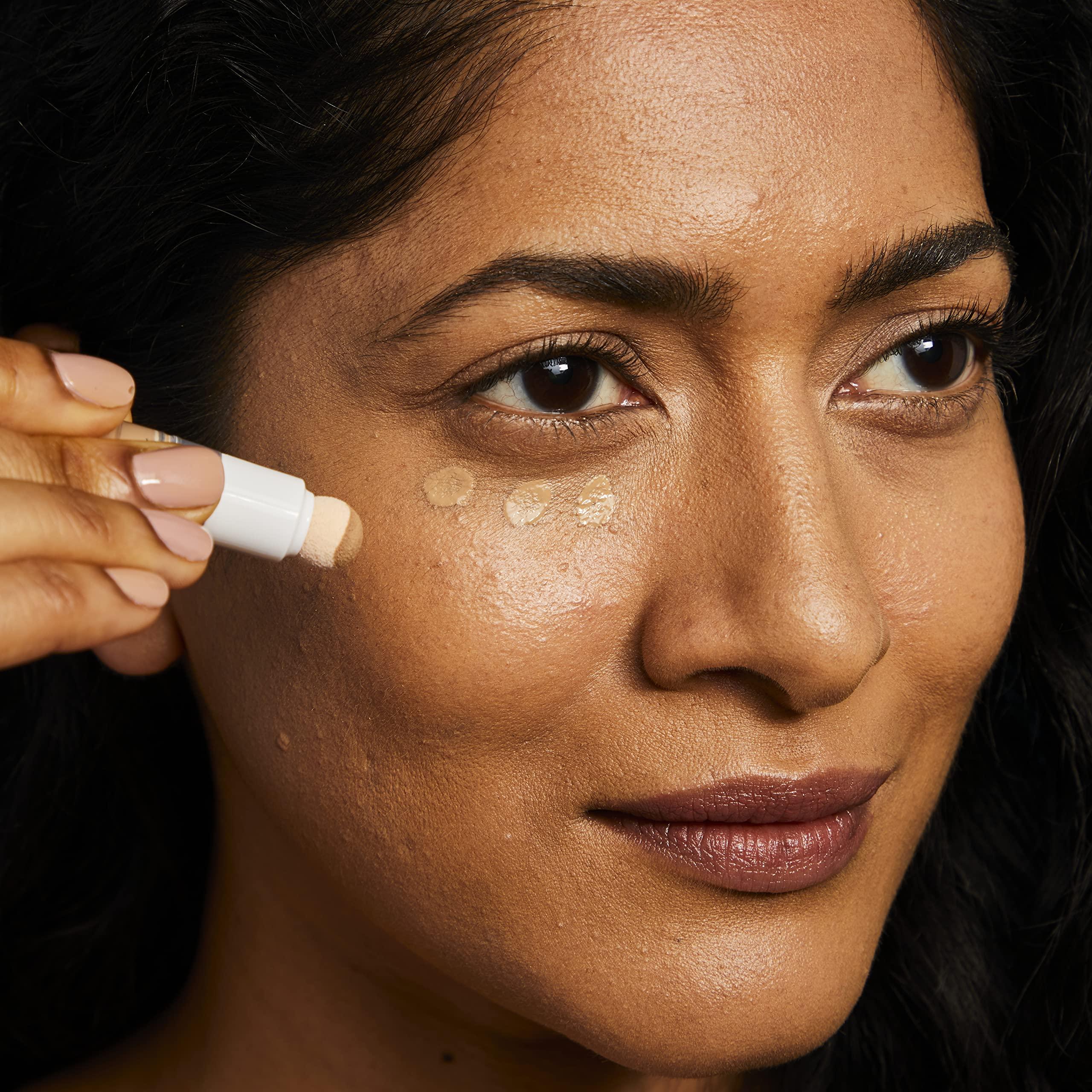 No7 No7 Hydraluminous Concealer - Full-Coverage Under Eye Concealer for Dark Circles with Caffeine & Ceramides - Hydrating & Brightening Eye Makeup - Shade 5 (3.9ml)