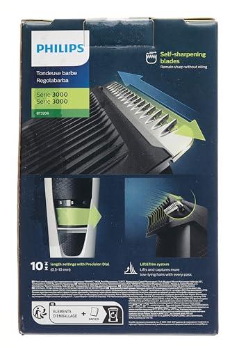 PHILIPS Philips Beardtrimmer 3000 Series, Beard Trimmer with Lift & Trim Technology (Model BT3206/14)