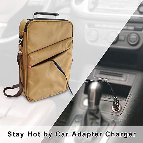 Goodtar Goodtar Portable Hot Stones Warmer Set Spa Salon Massage Digital Electric Heater Kit with 16 Basalt Stones