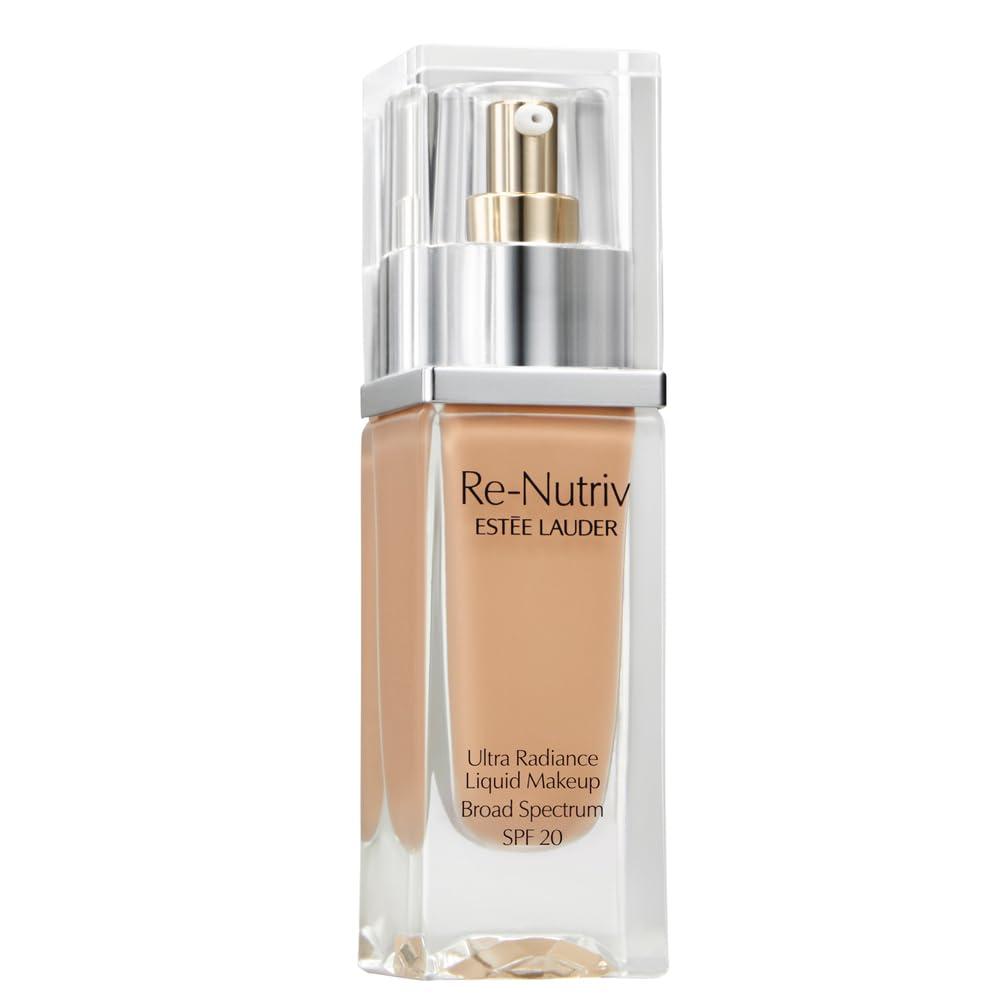 Este Lauder Este Lauder Re-Nutriv Ultra Radiance Liquid Foundation SPF 20 | Luxurious, Hydrating, Long-Wearing, 1 Fl Oz, 3N2 Wheat