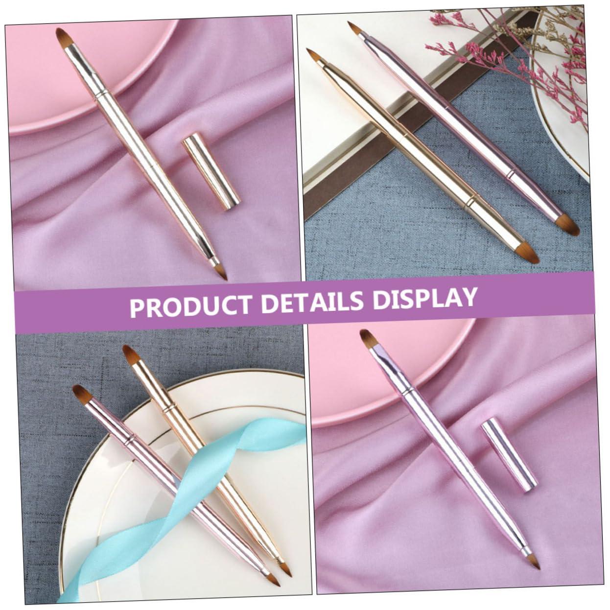 NOLITOY NOLITOY Sets Elegant Lipstick Applicators Brush Set Makeup Beauty Tools for Lips Easy to Carry Lip Brush for Travel Work Pcs