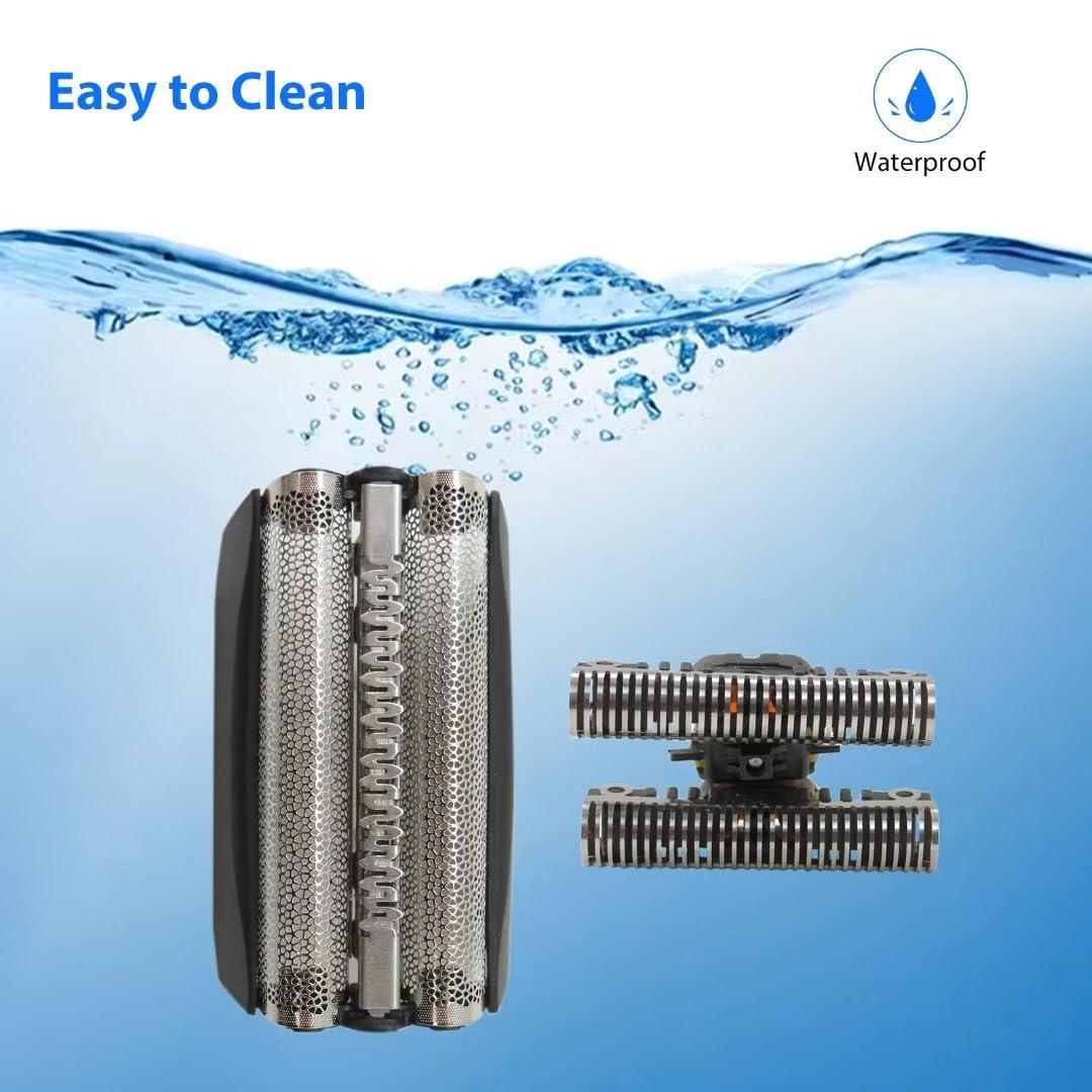 eStarpro 51B Replacement Shaver Foil Head + Cutter Fit for BRAUN 5 Series 550s-3, 550s-4, 550cc, 550cc-4, 560, 560s-3, 560s-4, 565cc, 565cc-4, 570s-4, 570cc, 570cc-3, 570cc-4, 590cc, 590cc-3, 590cc-4