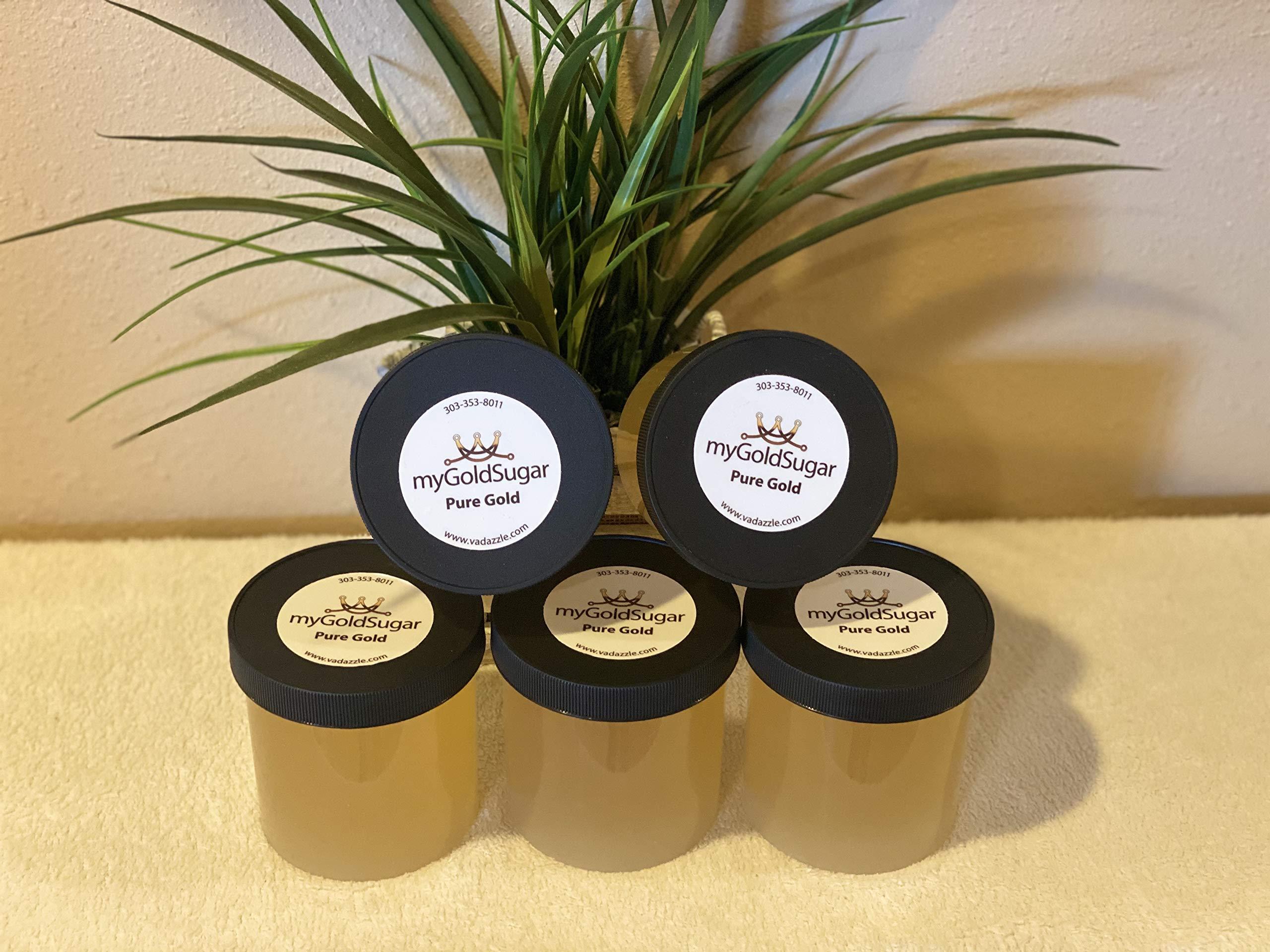 My Gold Sugar 5 Pack - 32oz My Gold Sugar - Sugaring for Hair Removal (Medium)