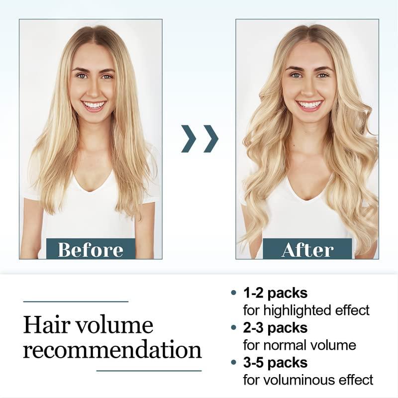 TESS Nano Ring Hair Extensions Human Hair,TESS Nano Tip Hair Extensions Human Hair,Pre-Bonded Nano Bead Extensions Human Hair,Nano Bead Hair Extension #18P613 Ash Blonde&Bleach Blonde 50g 50strands 18 Inch