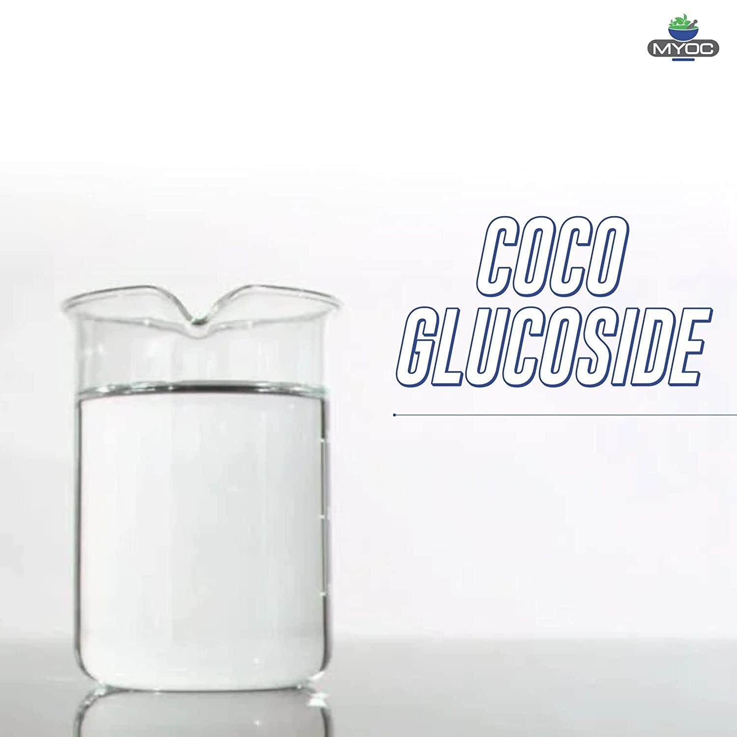 MYOC MYOC Coco-Glucoside, Natural Surfactant for Skin, Shampoo, Body Wash, Shower Gel, Coco Glucoside Bulk /8.11 FL Oz (240 ml)/ Pack of -2